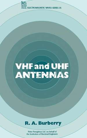 VHF and UHF Antennas de R. A. Burberry