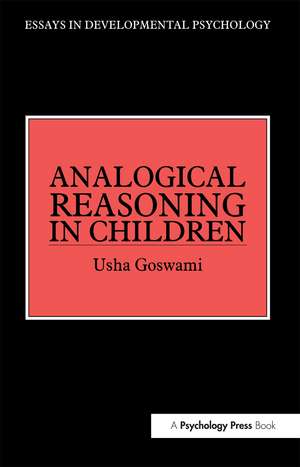 Analogical Reasoning in Children de Usha Goswami