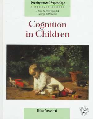 Cognition In Children de Usha Goswami