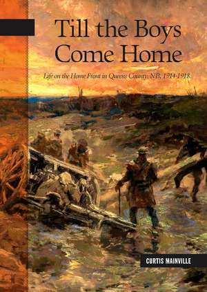 Till the Boys Come Home: Life on the Home Front in Queens County, NB, 1914-1918 de Curtis Mainville