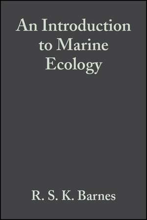 An Introduction to Marine Ecology 3e de Barnes