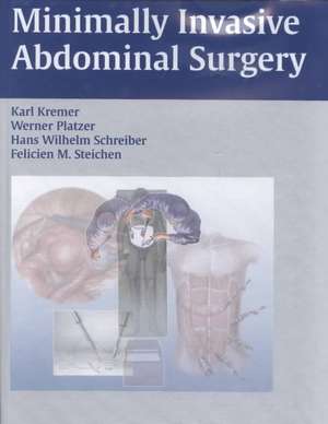 Minimally Invasive Abdominal Surgery de Karl Kremer