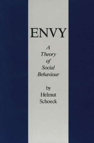 ENVY de HELMUT SCHOECK