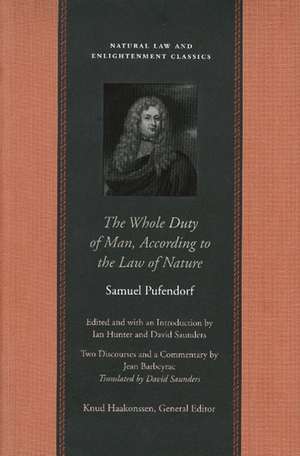 WHOLE DUTY OF MAN, ACCORDING TO THE LAW OF NATURE, THE de SAMUEL PUFENDORF