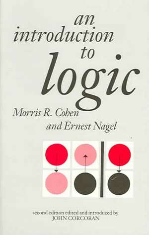 An Introduction to Logic de Morris Raphael Cohen