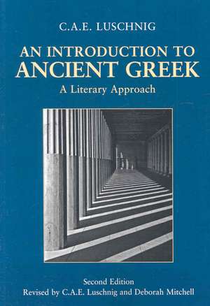 An Introduction to Ancient Greek: A Literary Approach de C. A. E. Luschnig