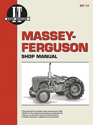 Massey–Ferguson Model MF35 & TO35 Diesel & MF35–MF202 & TO35 Gasoline Tractor Service Repair Manual de Haynes