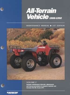 Honda Kawasaki Polaris Suzuki Yamaha All–Terrain Vehicle Volume 2 Service Repair Manual de Haynes