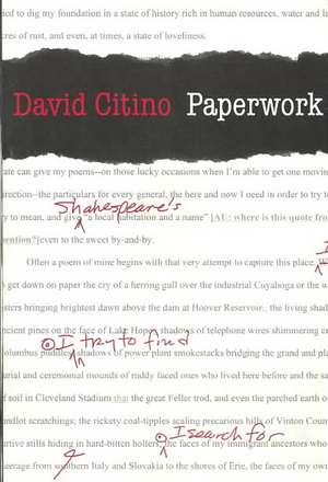 Paperwork de David Citino