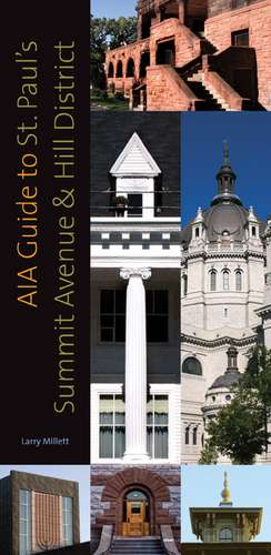 AIA Guide to St. Paul's Summit Avenue and Hill District de Larry Millett