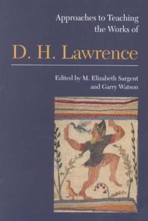 Works of D H Lawrence de M. Elizabeth Sargent