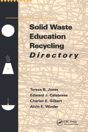 Solid Waste Education Recycling Directory de Teresa Jones
