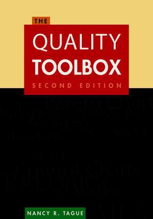 The Quality Toolbox de Nancy R. Tague