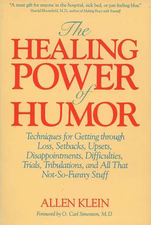 The Healing Power of Humor de Allen Klein