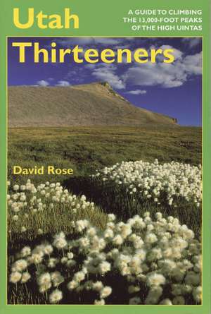 Utah Thirteeners de David M. Rose