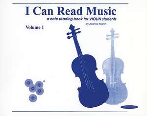 I Can Read Music, Vol 1 de Joanne Martin