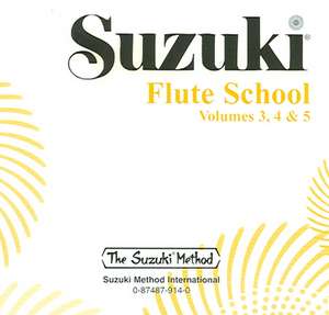 Suzuki Flute School, Vol 3, 4 & 5 de Kenji Yamashita