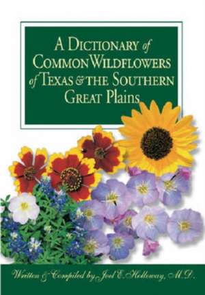 A Dictionary of Common Wildflowers of Texas & the Southern Great Plains de Joel Ellis Holloway