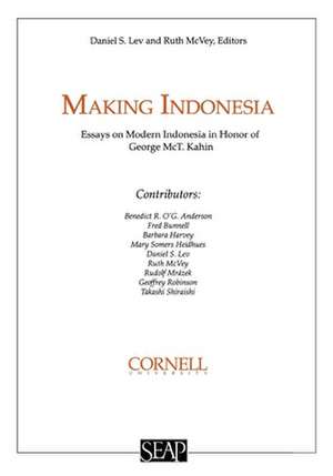 Making Indonesia de Daniel S. Lev