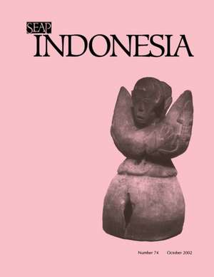 Indonesia Journal – October 2002 de Benedict R. O`g Anderson