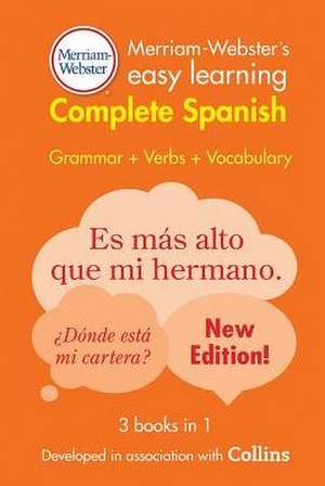 Merriam-Webster's Easy Learning Complete Spanish de Merriam-Webster