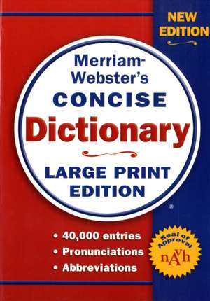 Merriam-Webster Concise Dictionary de Merriam-Webster