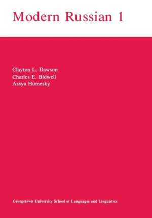 Modern Russian I de Clayton L. Dawson