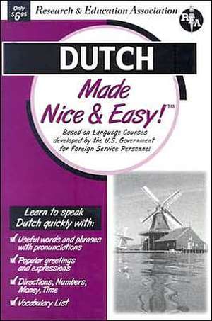 Dutch Made Nice & Easy de Research & Education Association