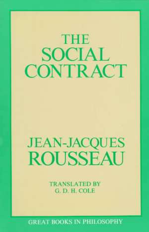 The Social Contract de Jean Jacques Rousseau