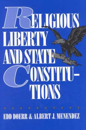 RELIGIOUS LIBERTY & STATE CONS de Edd Doerr