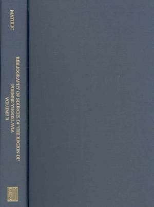 Bibliography of Sources on the Region of Former Yugoslavia v2 de Rusko Matulic