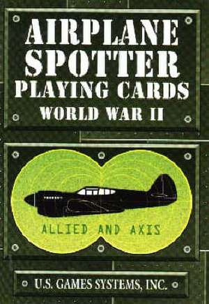 Airplane Spotter World War II Card Game de U S Games Systems