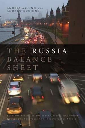 The Russia Balance Sheet de Anders Åslund