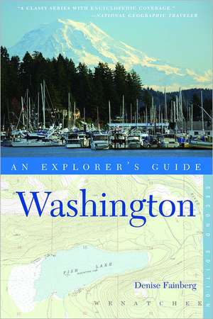 Explorer's Guide Washington de Denise Fainberg
