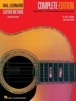 Hal Leonard Guitar Method, - Complete Edition: Book Only de Will Schmid