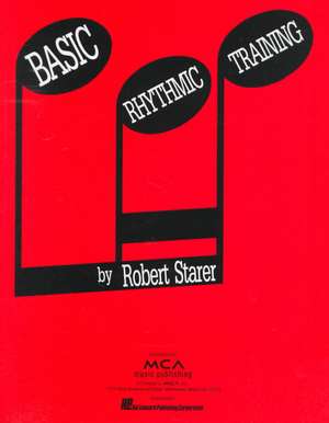 Basic Rhythmic Training de Robert Starer