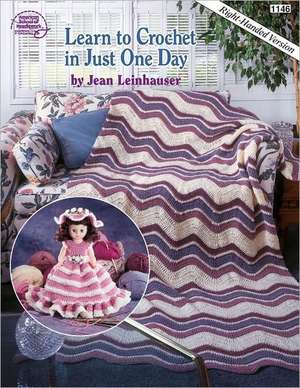 Learn to Crochet in Just One Day de Jean Leinhauser