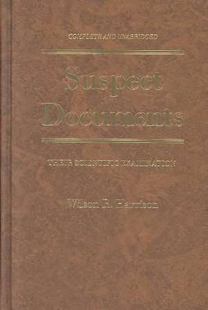 Suspect Documents de Wilson R Harrison