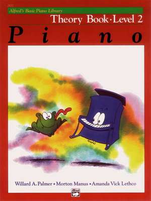 Alfred'S Basic Piano Library Theory 2 de Amanda Vick Lethco
