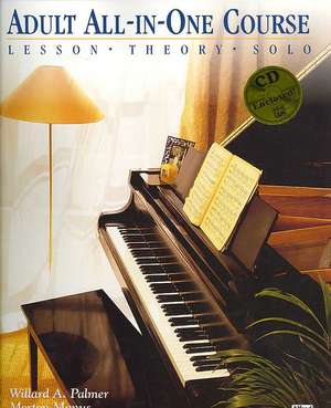 Alfred's Basic Adult All-In-One Piano Course Level 2 de Amanda Vick Lethco