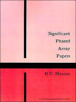 Significant Phased Array Papers de R. C. Hansen