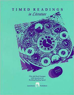 Timed Readings in Literature: Book 1 de Edward Spargo