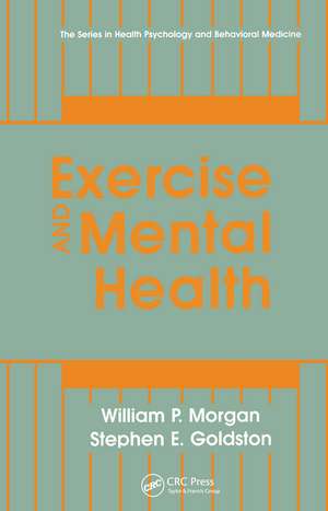 Exercise And Mental Health de William P. Morgan