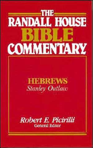 Rhp Commentary: Hebrews de Robert E Picirilli