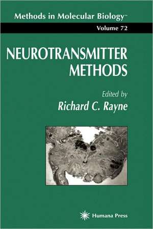 Neurotransmitter Methods de Richard C. Rayne