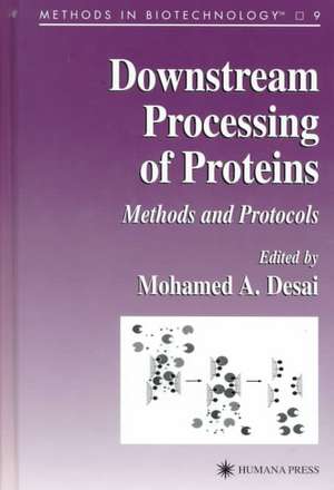 Downstream Processing of Proteins: Methods and Protocols de Mohamed A. Desai