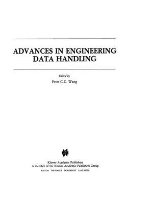 Advances in Engineering Data Handling: Case Studies de P.C.C. Wang