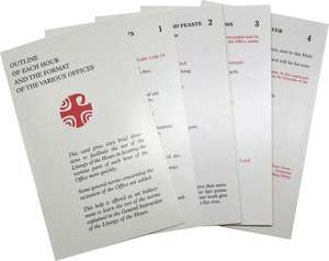 Liturgy of the Hours Inserts de Catholic Book Publishing Co