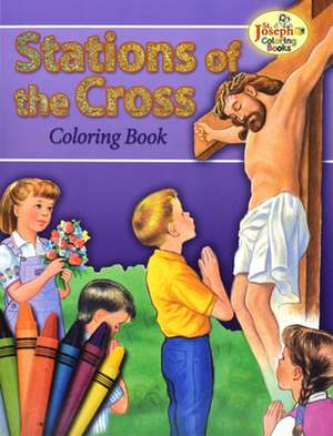 Coloring Book about the Stations of the Cross de Catholic Book Publishing Co