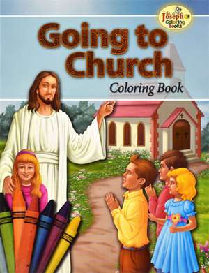 Going to Church Coloring Book de Catholic Book Publishing Co